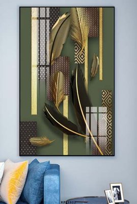 Ảnh gốc File tranh hiện đại pha lê gương KF81922 (độ nét cao) in mica