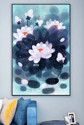 File tranh File tranh hiện đại pha lê gương KF81995 (ảnh gốc) sắc nét hoàn hảo