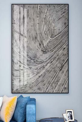 File in mica File tranh hiện đại pha lê gương KF82021 (bản gốc) làm vách ngăn