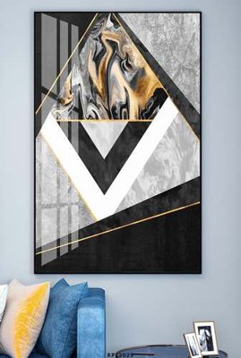 Tải xuống file tranh gốc File tranh hiện đại pha lê gương KF82029 (PSD/TIFF)