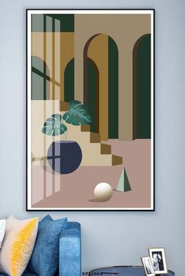 File gốc File tranh hiện đại pha lê gương KF82064 (in 3D) cho trang trí