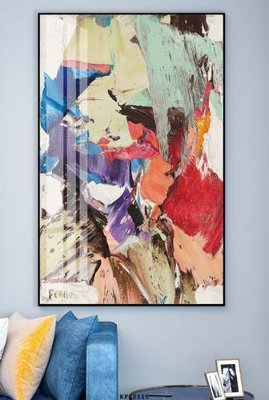 File in ấn File tranh hiện đại pha lê gương KF82115 (bản gốc) sắc nét