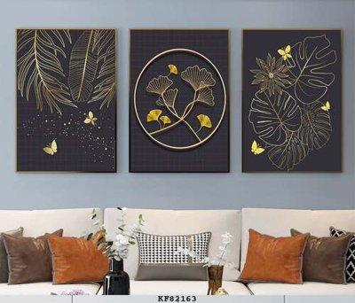 File gốc File tranh hiện đại pha lê gương KF82163 (PNG) không nền chất lượng