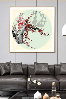 Download file File tranh hiện đại pha lê gương KF82218 (gốc) in mica cao cấp