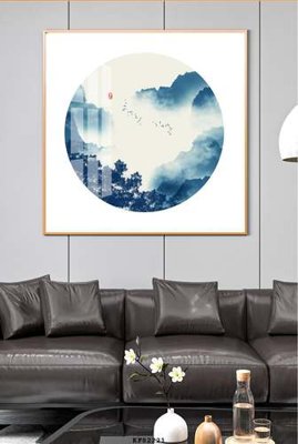 File ảnh File tranh hiện đại pha lê gương KF82221 (gốc) in quảng cáo ngoài trời