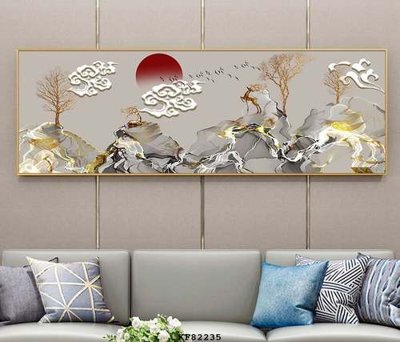 File ảnh File tranh hiện đại pha lê gương KF82235 (gốc) dùng in Pano