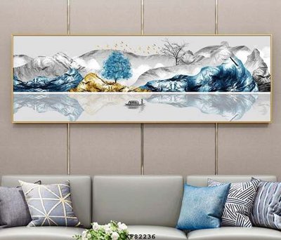 File PSD File tranh hiện đại pha lê gương KF82236 (gốc) tách lớp chi tiết