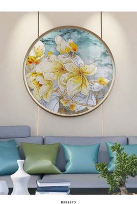 File PSD File tranh hiện đại pha lê gương KF82273 (bản gốc) đã tách nền