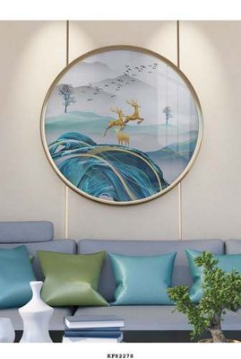 File gốc File tranh hiện đại pha lê gương KF82278 (in ấn) không giới hạn