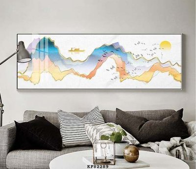 File gốc File tranh hiện đại pha lê gương KF82289 (in lụa) trang trí tường