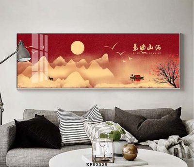 File tranh in trần 3D File tranh hiện đại pha lê gương KF82325 (ảnh gốc)