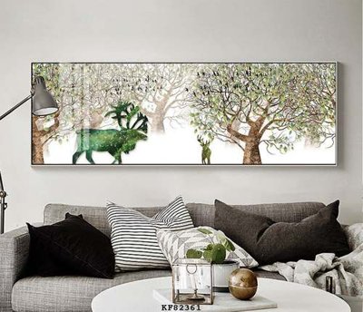 File tranh File tranh hiện đại pha lê gương KF82361 (ảnh gốc) không bị mờ