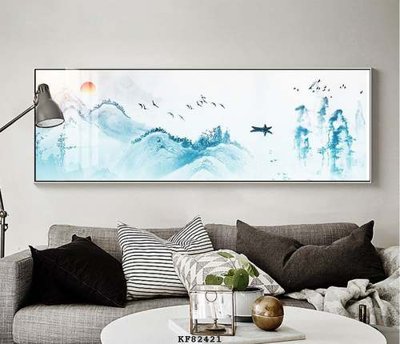 File gốc File tranh hiện đại pha lê gương KF82421 (trang trí) phòng ngủ