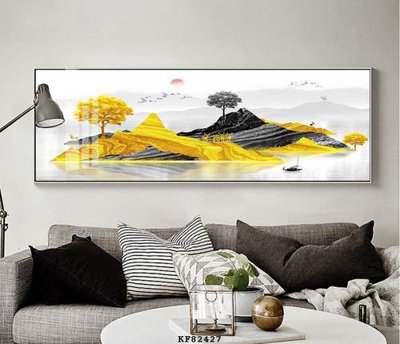 File gốc File tranh hiện đại pha lê gương KF82427 (in mica) làm quà tặng