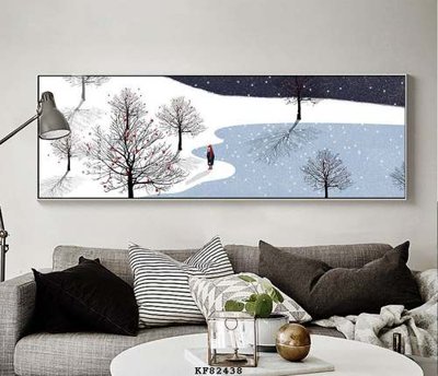 File PSD in ấn File tranh hiện đại pha lê gương KF82438 (chất lượng cao)