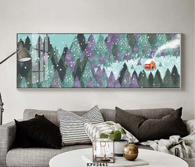 File gốc File tranh hiện đại pha lê gương KF82441 (phiên bản chuẩn) để in ấn