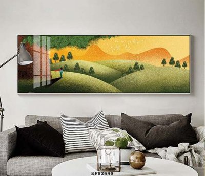 Download file gốc File tranh hiện đại pha lê gương KF82449 (in lụa) tranh 3D