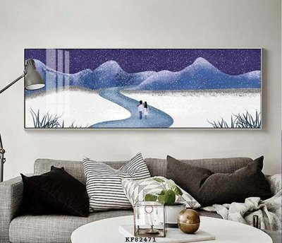 File ảnh File tranh hiện đại pha lê gương KF82471 (gốc) in quảng cáo ngoài trời