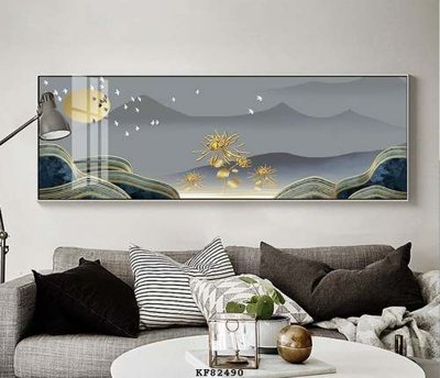 Tải file File tranh hiện đại pha lê gương KF82490 (gốc) làm file in ấn