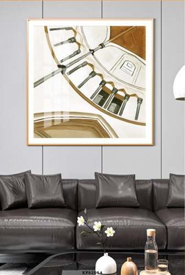 File in trần File tranh hiện đại pha lê gương KF82554 (bản gốc) phong cảnh