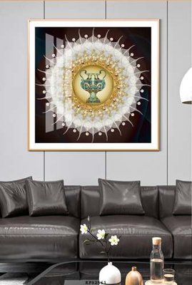 File tranh gốc File tranh hiện đại pha lê gương KF82561 (bản đẹp) độc quyền