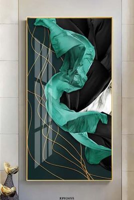 File gốc File tranh hiện đại pha lê gương KF82655 (PNG) không nền chất lượng