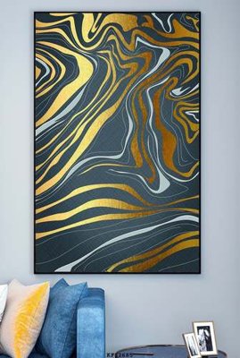 File ảnh File tranh hiện đại pha lê gương KF82685 (gốc) in standee