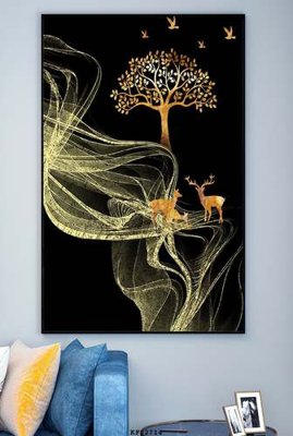 Tải file gốc File tranh hiện đại pha lê gương KF82714 (bản PSD) gốc