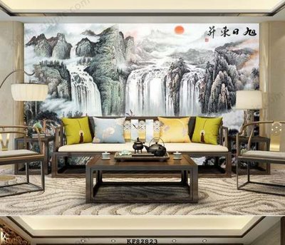 File ảnh File tranh hiện đại pha lê gương KF82823 (gốc) in Hiflex