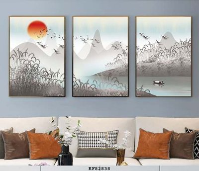 Hình ảnh gốc File tranh hiện đại pha lê gương KF82838 (để in khổ lớn)