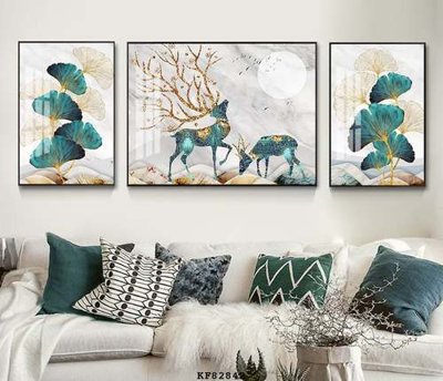 File PSD File tranh hiện đại pha lê gương KF82842 (chất lượng in ấn)