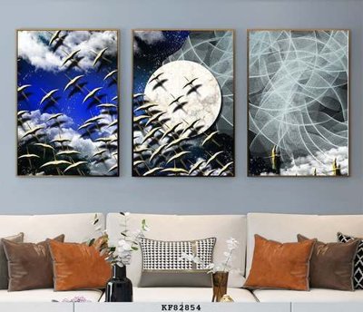 File gốc File tranh hiện đại pha lê gương KF82854 (ảnh chi tiết) để in ấn