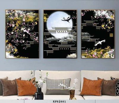 Tải file File tranh hiện đại pha lê gương KF82881 (ảnh gốc) file TIFF