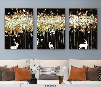 File gốc File tranh hiện đại pha lê gương KF82900 cho in ấn và thiết kế