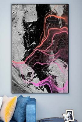 Tải file File tranh hiện đại pha lê gương KF82951 (gốc) chủ đề tôn giáo