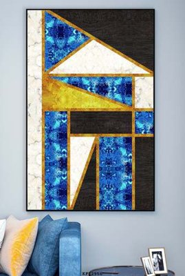 File ảnh File tranh hiện đại pha lê gương KF82956 (gốc) dùng in Pano