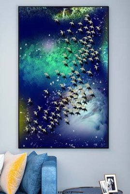 File tranh File tranh hiện đại pha lê gương KF82973 (ảnh gốc) chi tiết rõ ràng