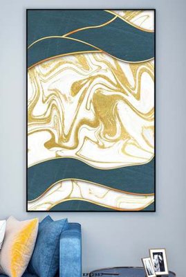 File gốc File tranh hiện đại pha lê gương KF82987 (in lụa) trang trí tường