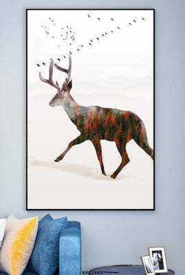 File ảnh File tranh hiện đại pha lê gương KF82991 (gốc) trang trí khách sạn