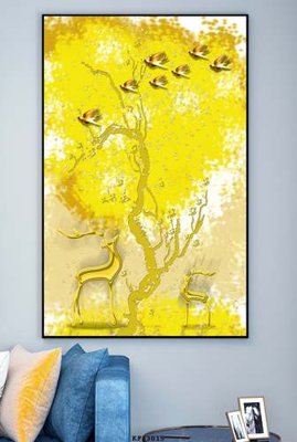 Tải file File tranh hiện đại pha lê gương KF83015 (ảnh gốc) độ phân giải 300dpi