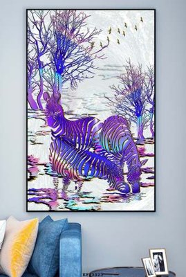 Tải file gốc File tranh hiện đại pha lê gương KF83023 (in bạt) quảng cáo