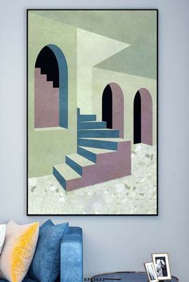 File gốc File tranh hiện đại pha lê gương KF83031 (in 3D) cho trang trí