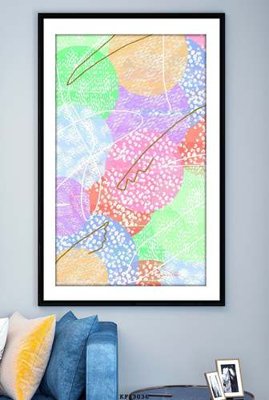 Tải file File tranh hiện đại pha lê gương KF83036 (gốc) chủ đề tôn giáo