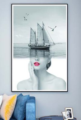 Download file gốc File tranh hiện đại pha lê gương KF83041 (in mica) 3D