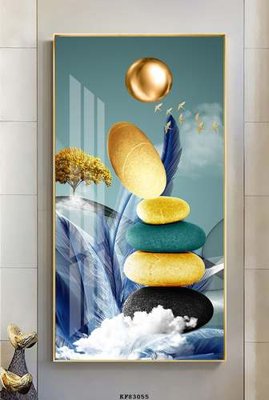 Tải file File tranh hiện đại pha lê gương KF83055 (ảnh gốc) in gạch men