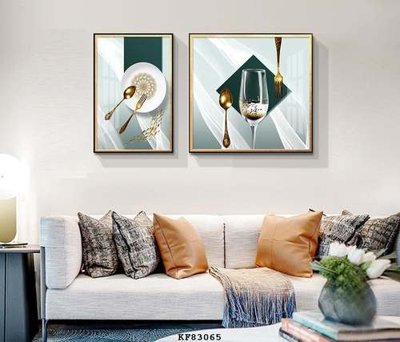 File ảnh File tranh hiện đại pha lê gương KF83065 (gốc) in biển hiệu