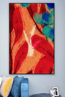 File gốc in mica File tranh hiện đại pha lê gương KF83094 chất lượng