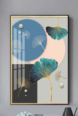 Tải file File tranh hiện đại pha lê gương KF83130 (gốc) làm file in ấn