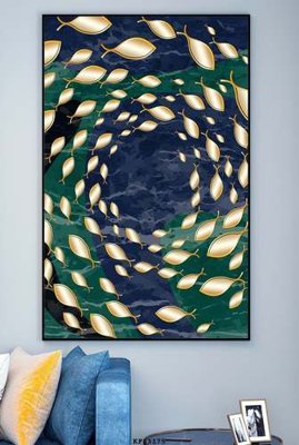 File tranh File tranh hiện đại pha lê gương KF83175 (ảnh gốc) in trần nhà