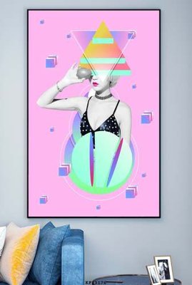 Download file gốc File tranh hiện đại pha lê gương KF83176 (in mica) trang trí